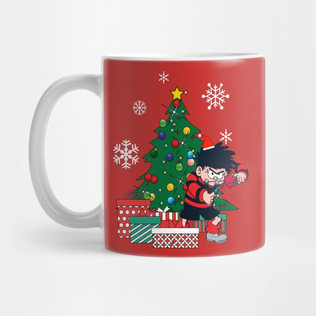 Dennis The Menace Around The Christmas Tree by Nova5